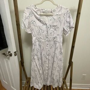 Lilac oak + fort sun dress